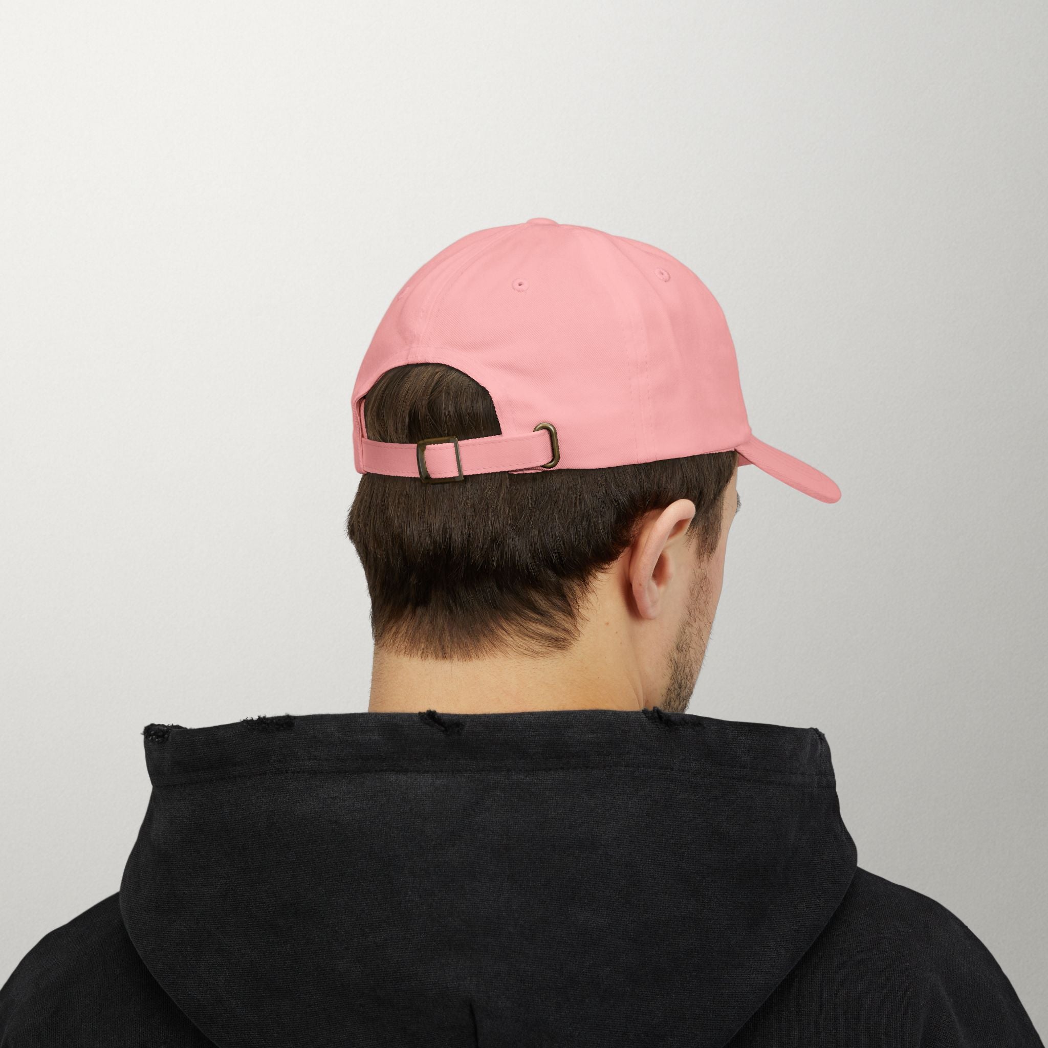 PredictBase Classic Dad Cap | White Embroidered PrediBot Edition