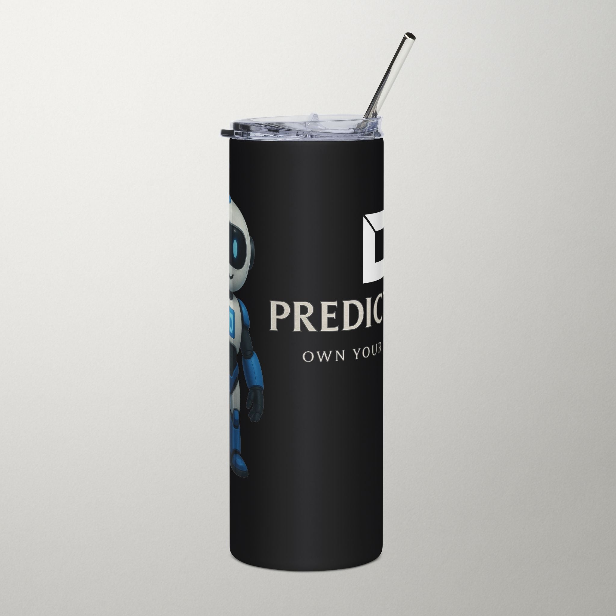 PredictBase Stainless Steel Tumbler | Predibot Edition