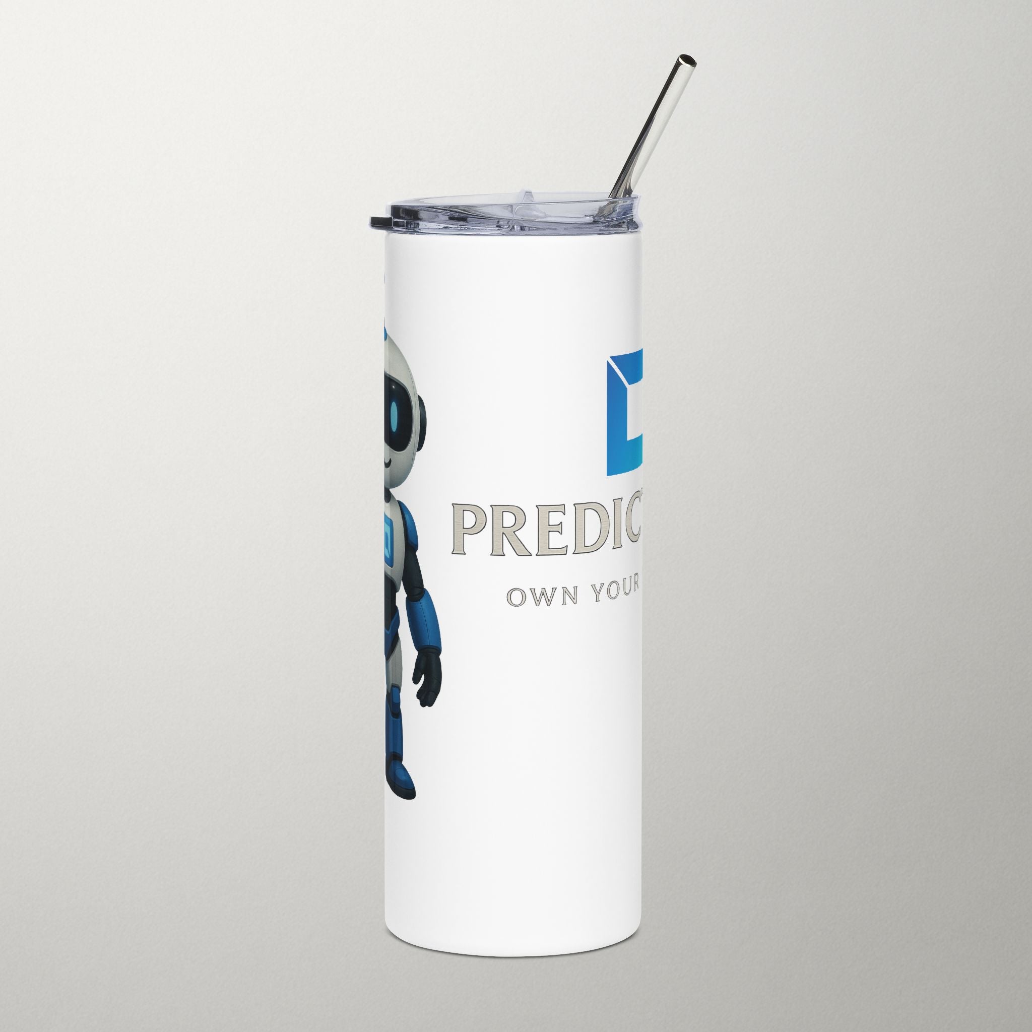 PredictBase Stainless Steel Tumbler | Predibot Edition