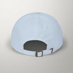 PredictBase Classic Dad Cap | White Embroidered PrediBot Edition