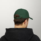 PredictBase Classic Dad Cap | White Embroidered PrediBot Edition