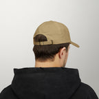 PredictBase Classic Dad Cap | White Embroidered PrediBot Edition