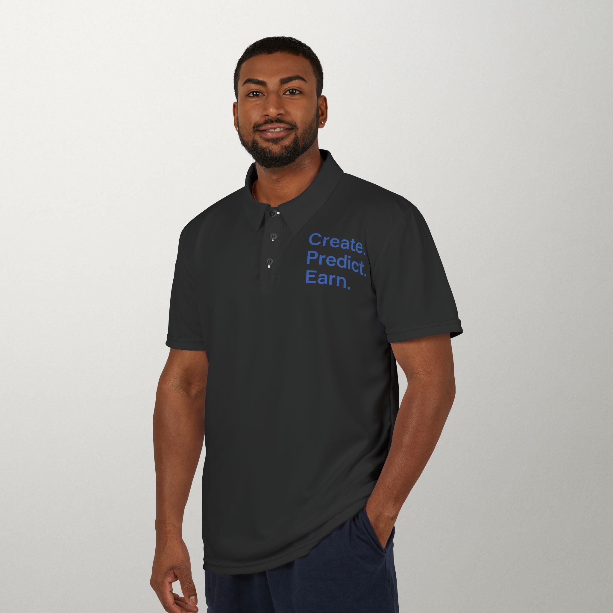 PredictBase Polo | Japanese Motivational Edition