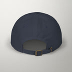 PredictBase Classic Dad Cap | White Embroidered PrediBot Edition