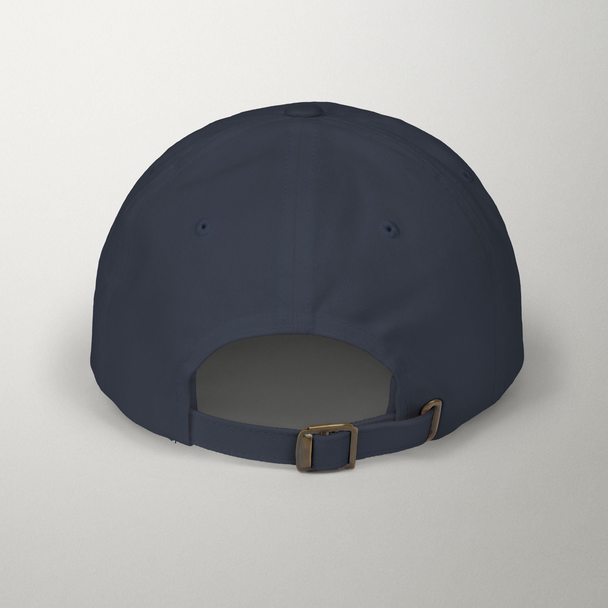 PredictBase Classic Dad Cap | White Embroidered PrediBot Edition