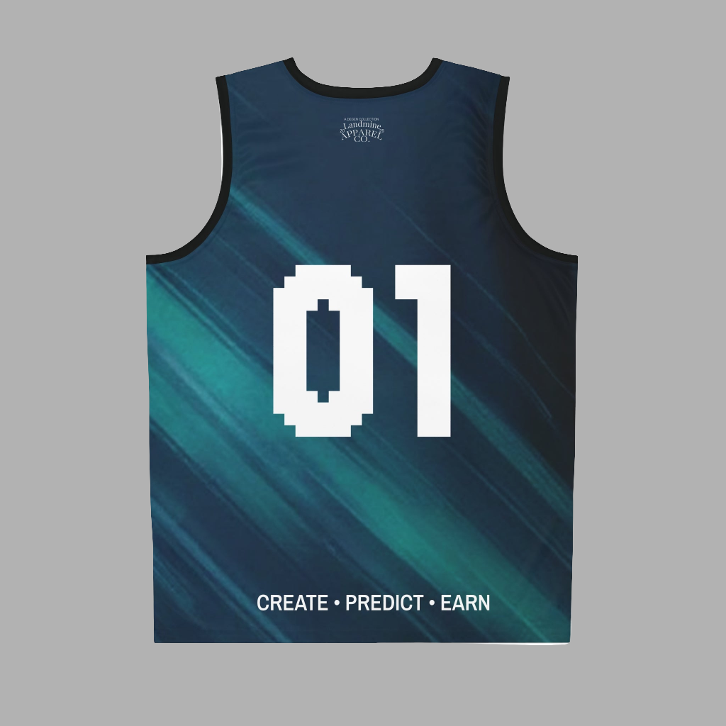 PredictBase Basketball Jersey | Create • Predict • Earn Edition