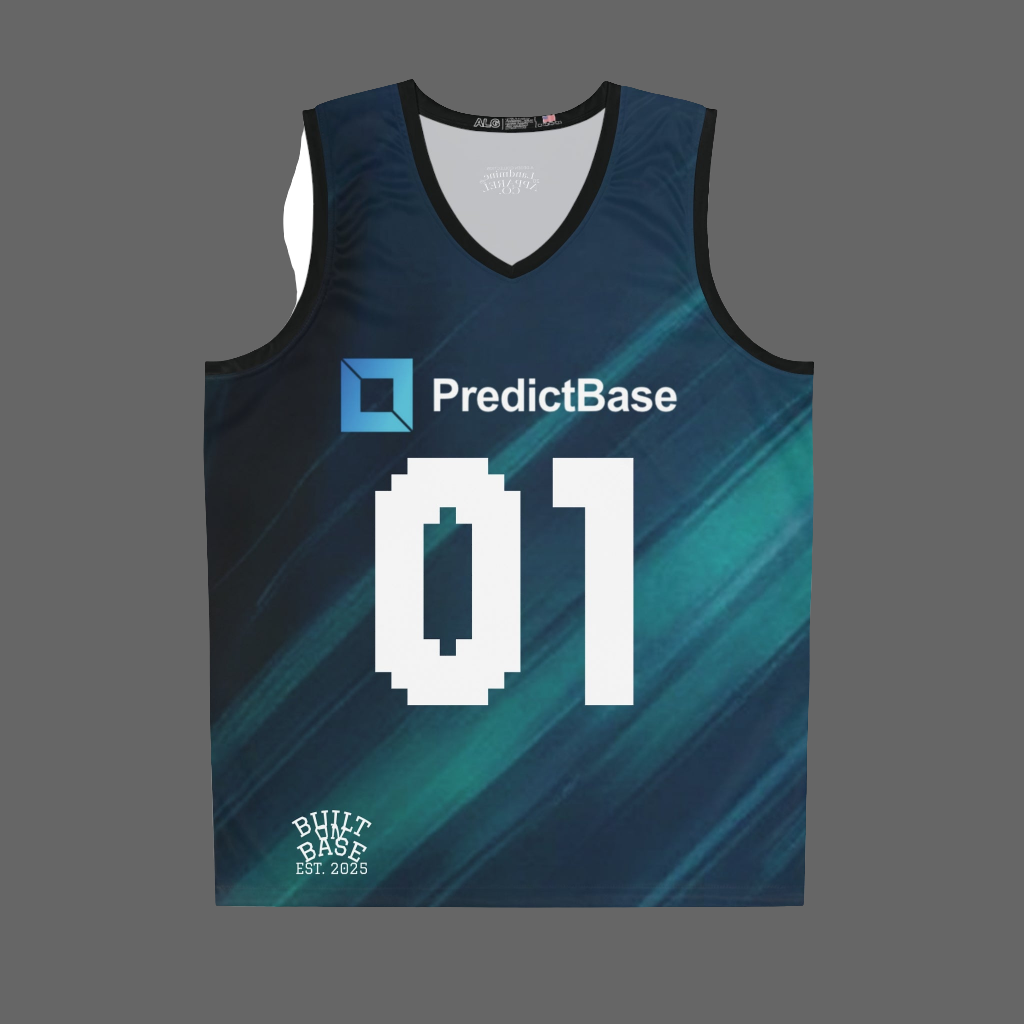 PredictBase Basketball Jersey | Create • Predict • Earn Edition